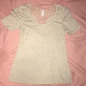 Ladies Beige Top